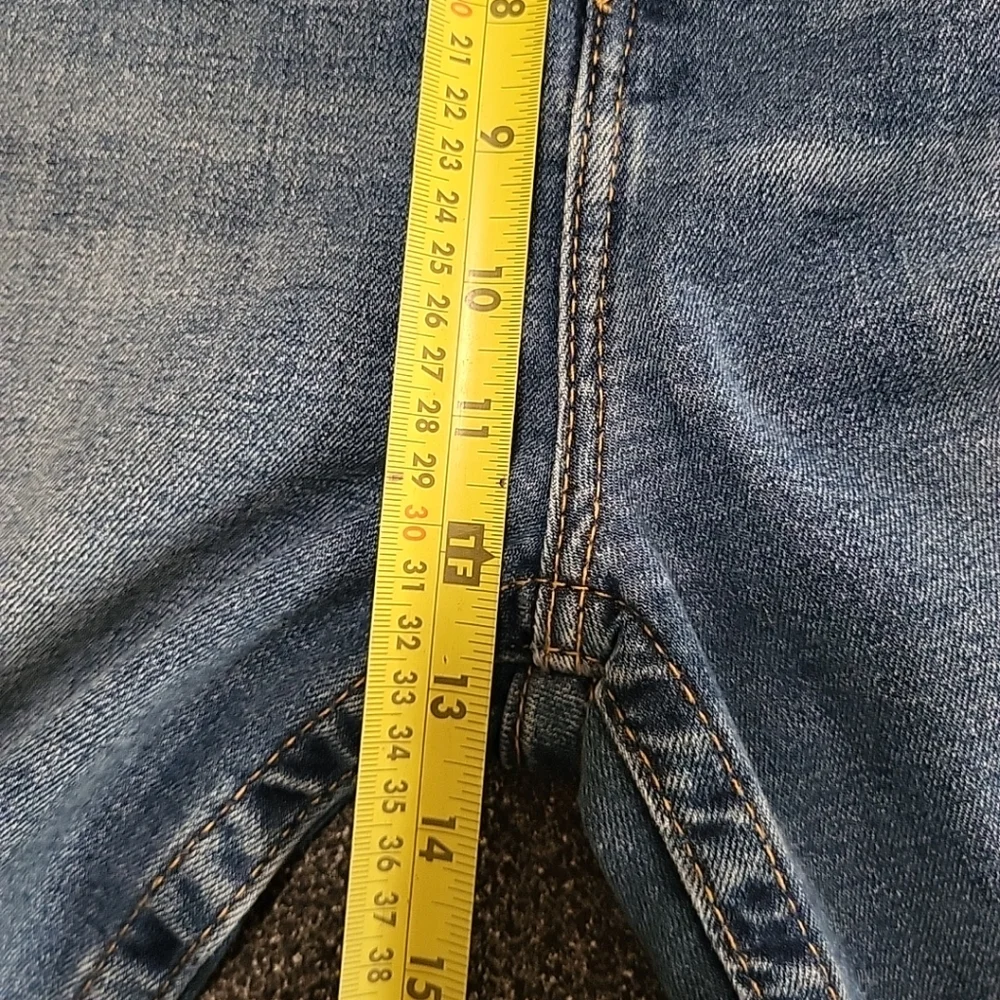 True Religion Women's Jeans Size 34 Halle High Rise Super Skinny Distressed - Picture 14 of 16